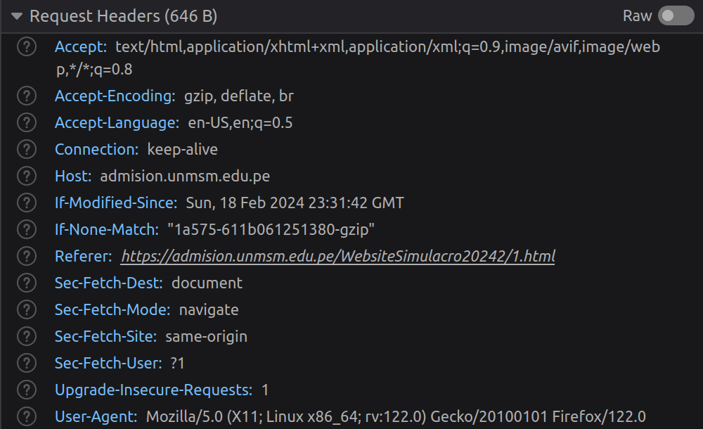 ejemplo de headers que una solicitud requiere